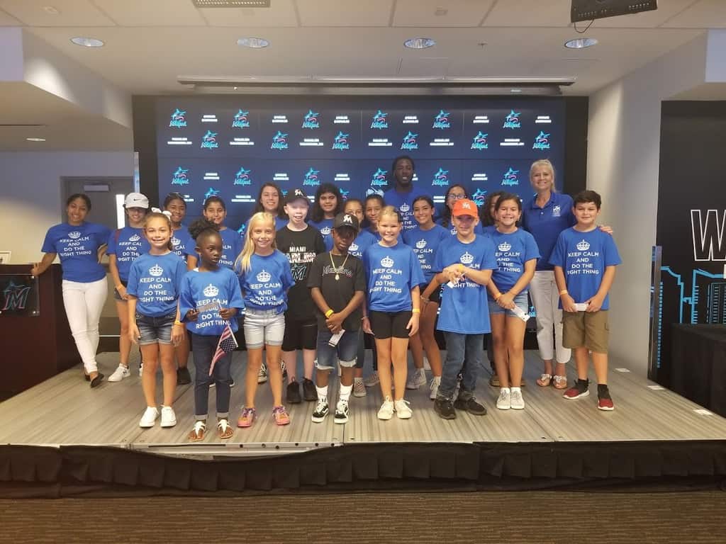 DTRT Miami Marlins OnField Ceremony 2019 Do the Right Thing