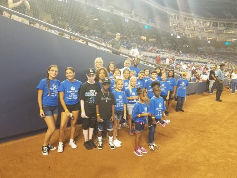 DTRT Miami Marlins OnField Ceremony 2019 Do the Right Thing